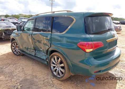 2012 Infiniti Qx56 from USA, damaged, VIN JN8AZ2NFXC9519077